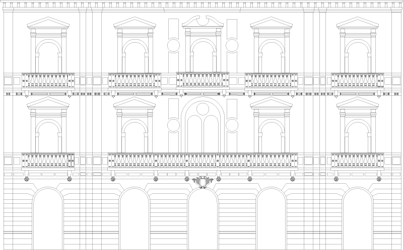 Illustrazione Palazzo Giordano di Bari